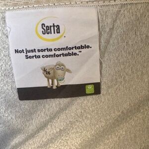 Serta SleepTrue Sparkling Sky 5 Inch Crib/Toddler Mattress